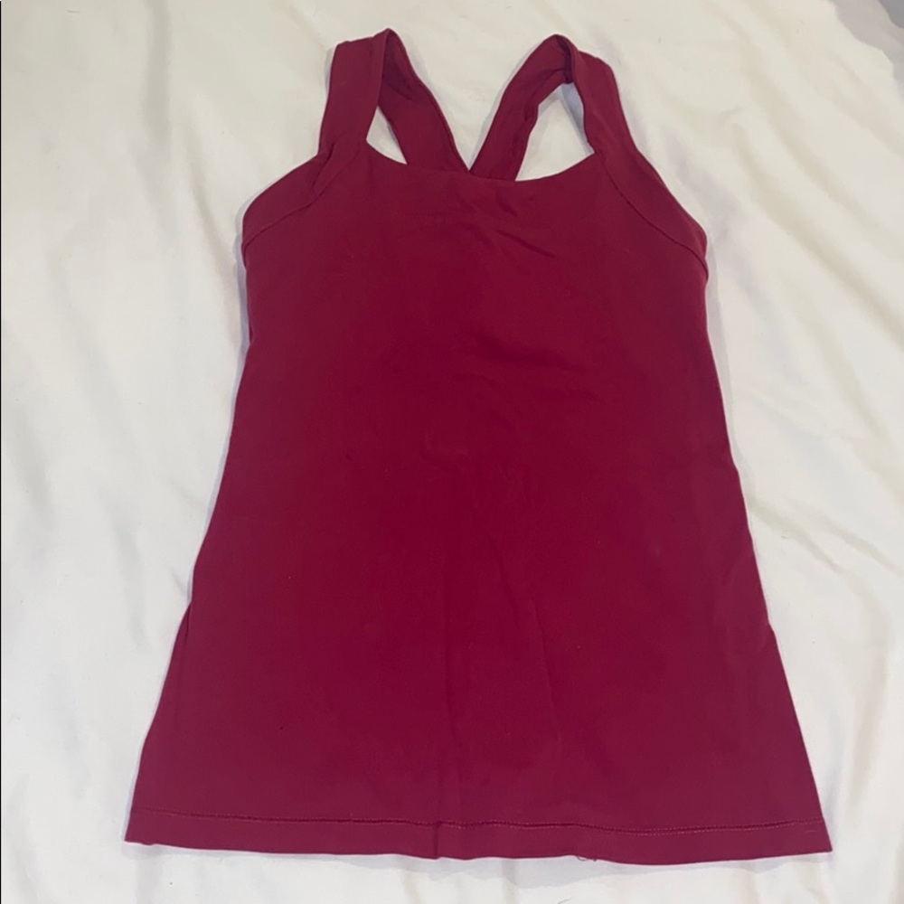 Burgundy Lucy Tank